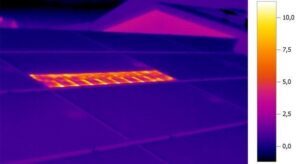 controllo diodi di bypass-3 termografia fotovoltaico