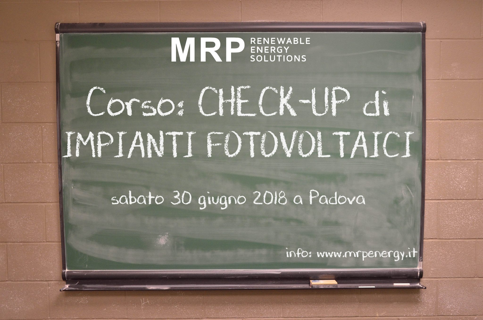 Corso check-up MRP