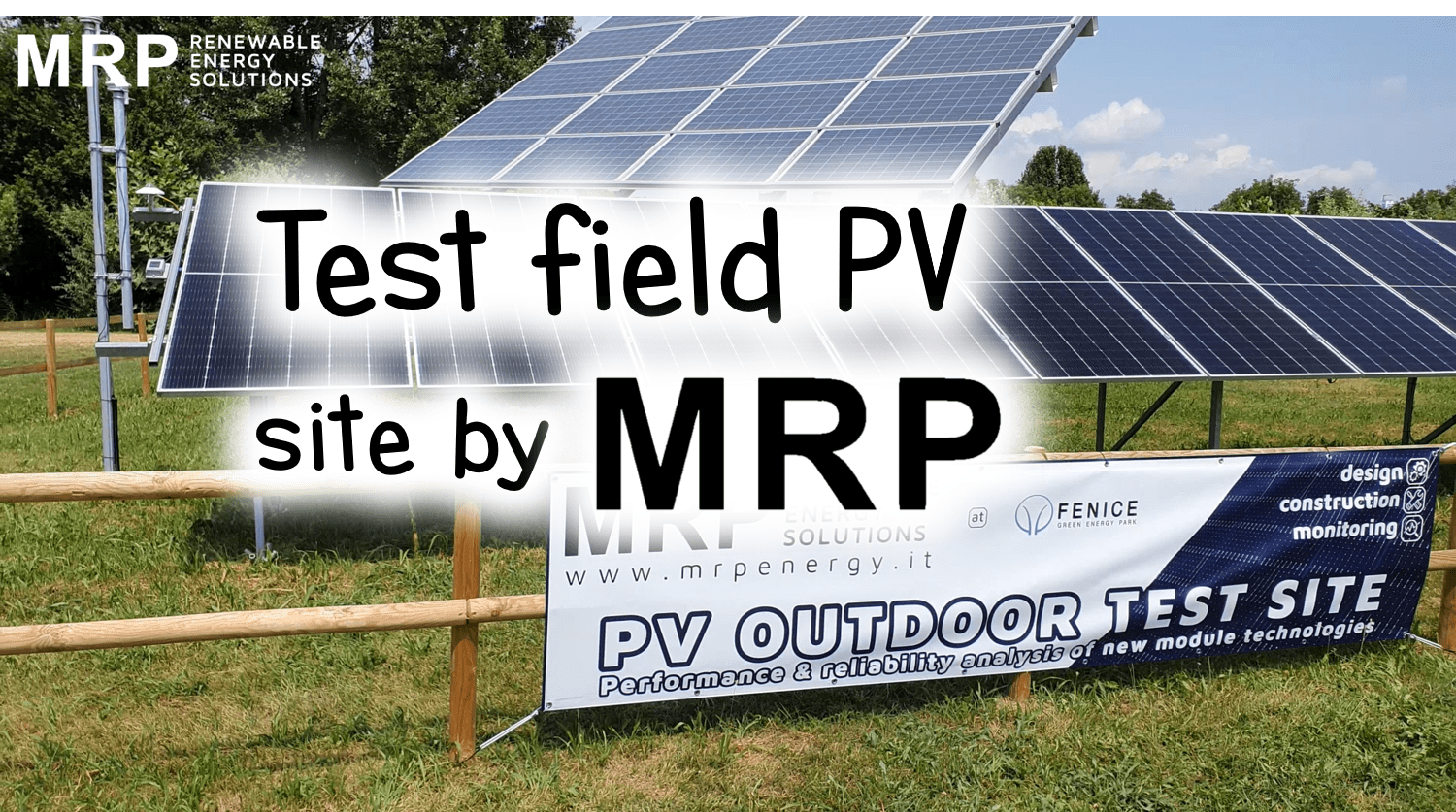 Test field MRP photovoltaic