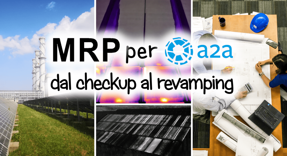 A2A checkup fotovoltaico MRP termografia elettroluminescenza progettazione